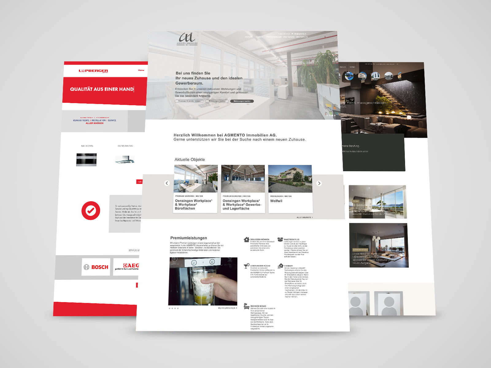 Wir bauen Website & Applikationen, die begeistern